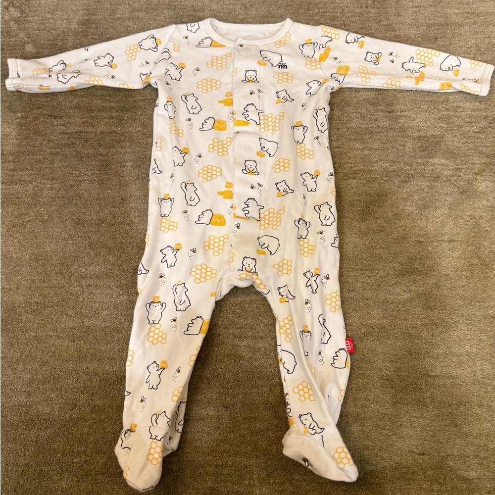 Magnetic Me Organic Cotton Footie - 6-9 months